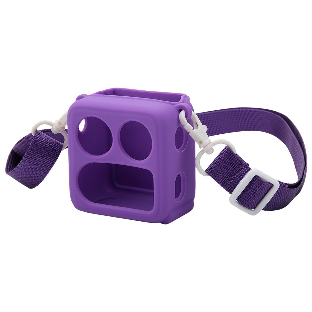 Shockproof Silicone Protective Case with Shoulder Strap Anti Drop Carrying Organizer Bag Waterproof Anti-lost