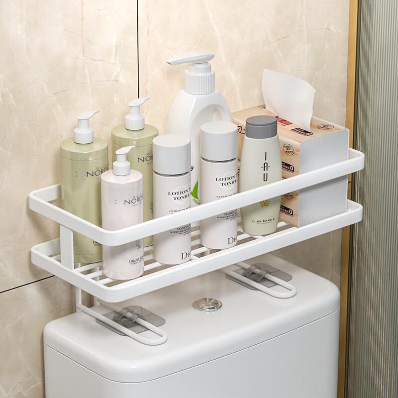 LIEI Punch-Free Over-Toilet Storage Shelf