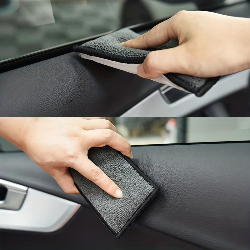 Auto Interior Fleece Scrubbing Sponge for Cleaning in Cars, Microfiber Towel, Wax Sponge, And Car Cleaning Tools, Without Battery