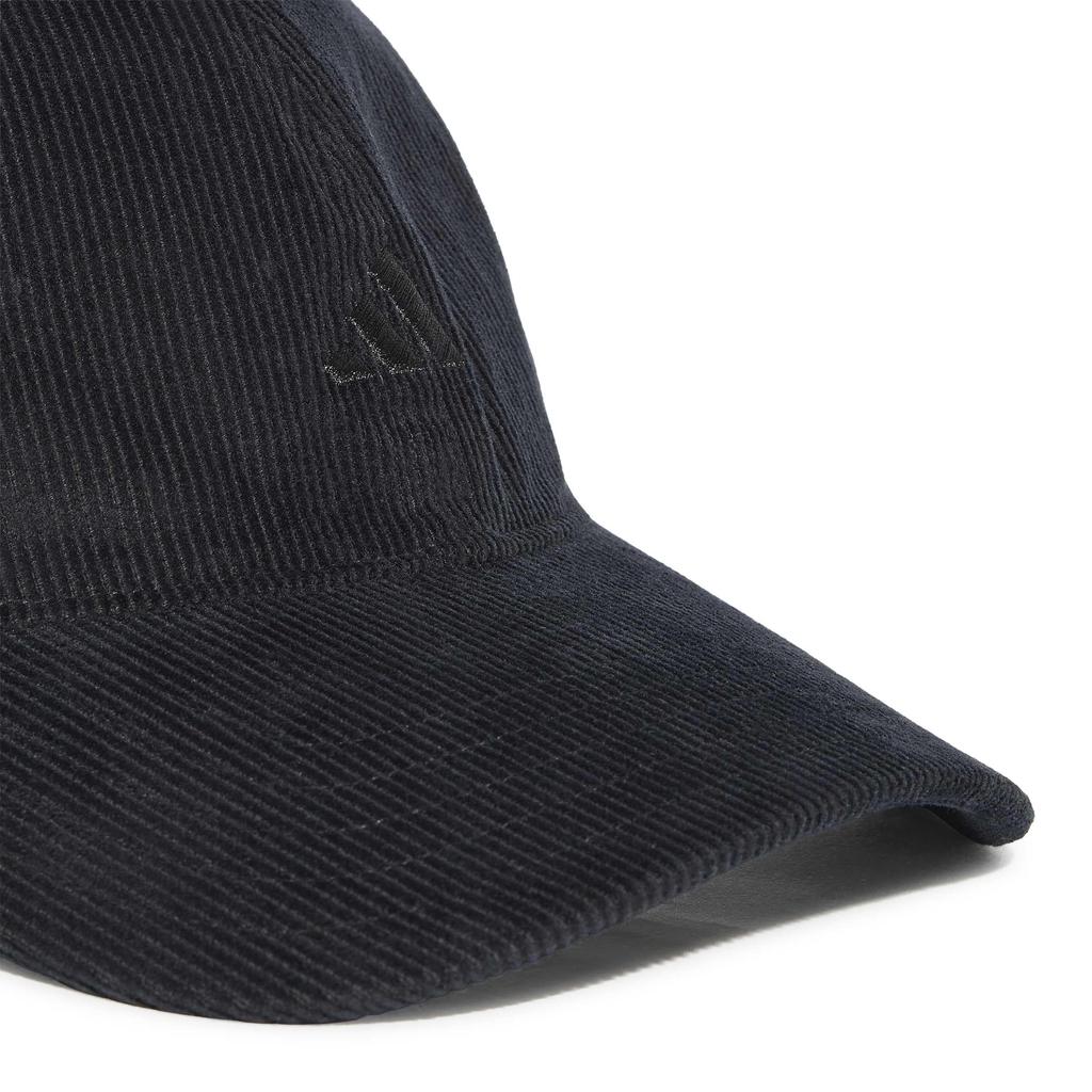 Corduroy BY819 [Adidas] Cap, Unisex, Adult, Black/Black (KQ6690), 60-63cm