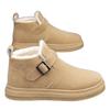 Cotton shoes new winter velvet warm fur integrated lazy bread snow cotton boots
