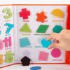 Wooden Fraction Learning Board Magnetic Book 10ml