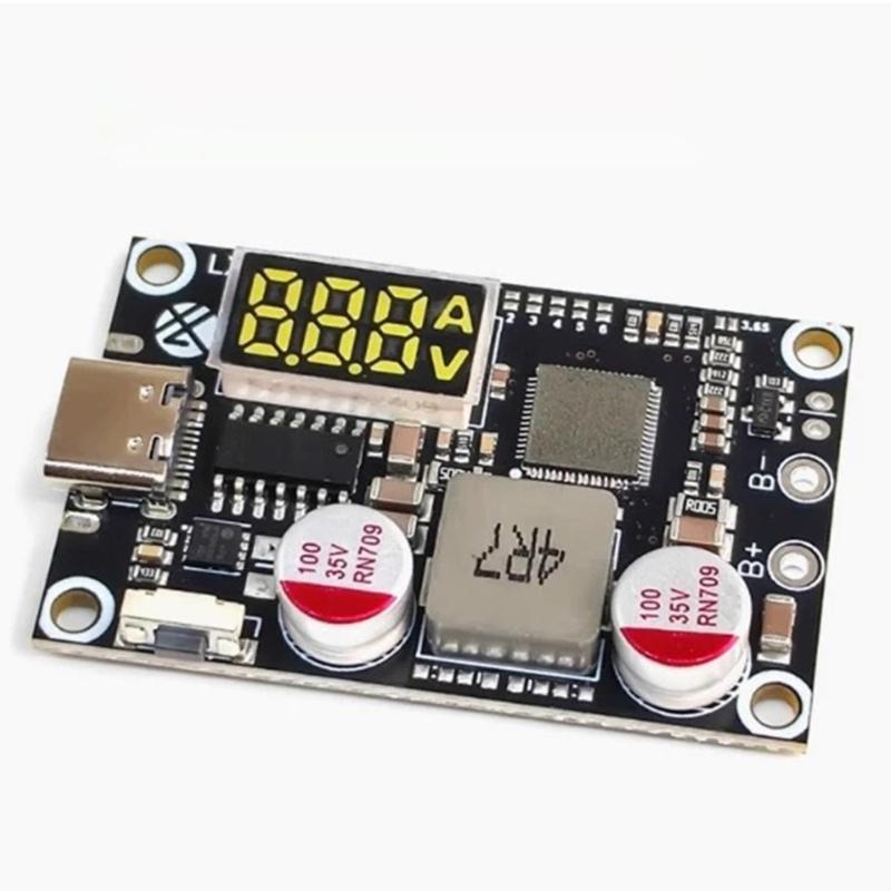 45W 2-6S Fast Charging Mobile Power Module Quick Charging Circuit Board Support Battery Type C Motherboard Voltage