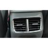 For Hyundai Sonata 2020-2023 Black Titanium Rear Armrest Air Outlet Vent Frame