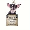 Car Acrylic Stylish Pendant Perfect For Decorative Touch In Vehicles And Trees Holiday