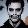 2pcs Disposable Mouth Clown Tattoo Portable Waterproof Halloween Face Tattoo Lip Decorations Long-acting Skull Temporary Sticker