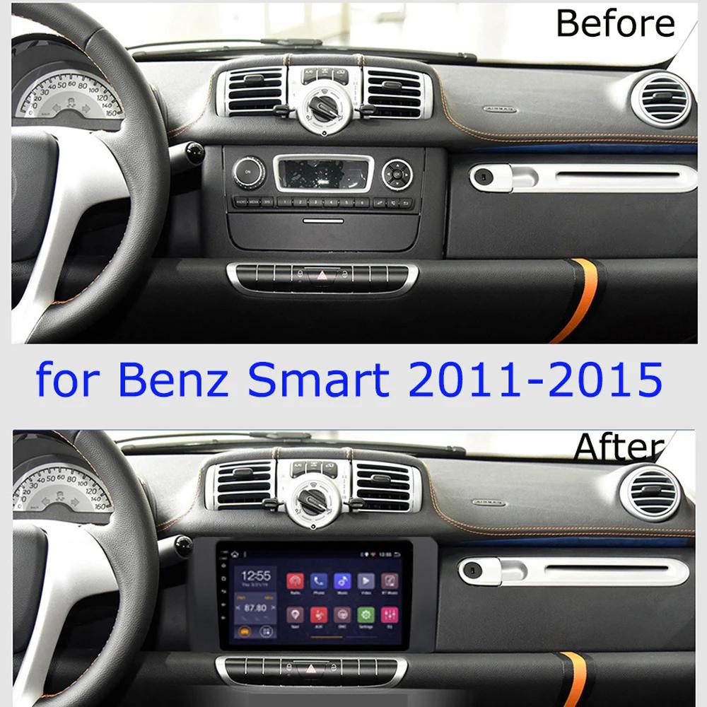 Navigation GPS Carplay For Mercedes Benz Smart Fortwo 2010-2015 Car Radio Android Auto Head Unit Multimedia Player No 2din DVD