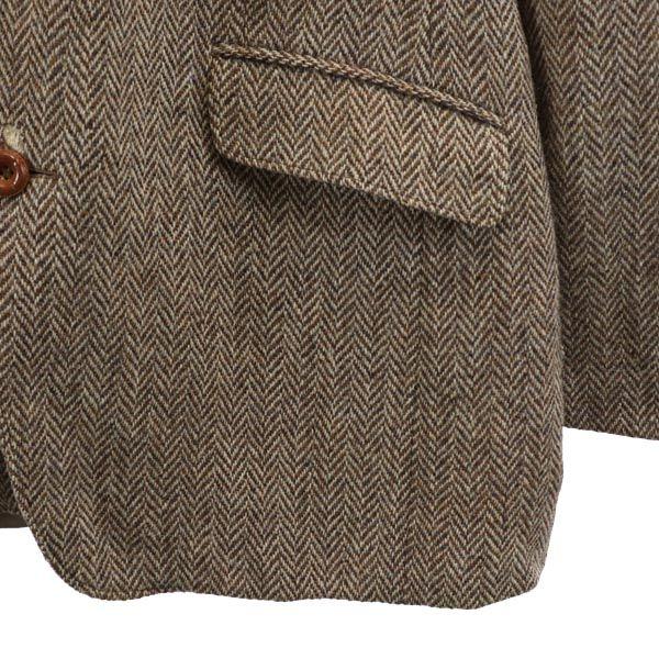 HARRIS TWEED 70s Sears Vintage Herringbone wool tailored jacket sears Men's Used