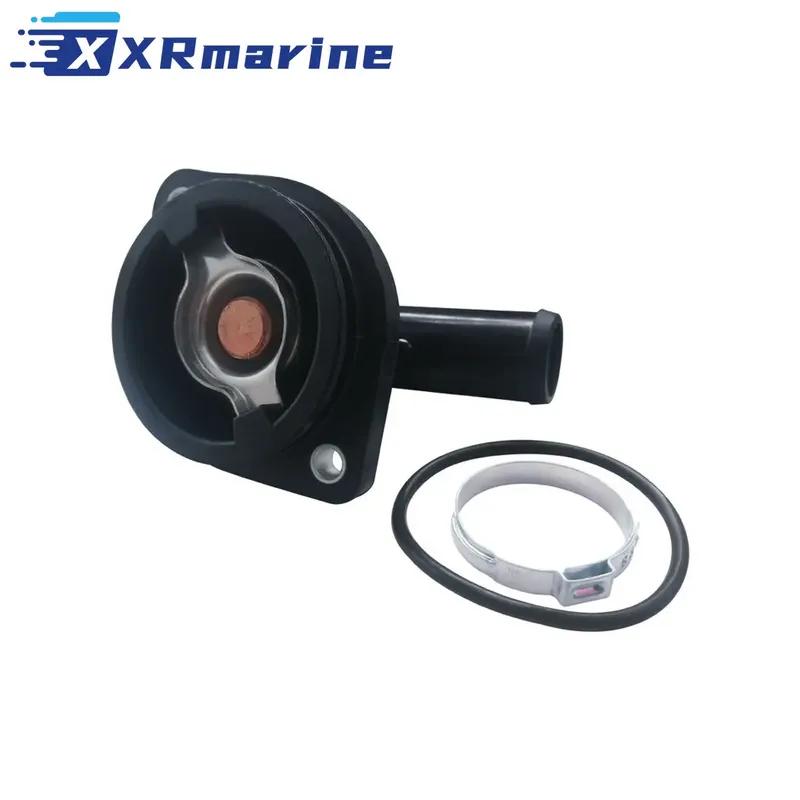 892864T04 Thermostatgehäuse komplett mit Thermostat für Mercury Verado 135 175 200 225 250 275 300 PS Außenbordmotoren 8M0174561
