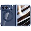 Applicable To Apple iPhone Ultra Folding Screen Mobile Phone Case New Magnetic Suction Rotating Bracket Transparent Anti-drop Protection
