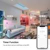 WiFi Smart Bulb RGB+W+C LED Bulb 5W GU10 Dimmable Light Phone APP Remote Control Compatible with Alexa Home Tmall Elf