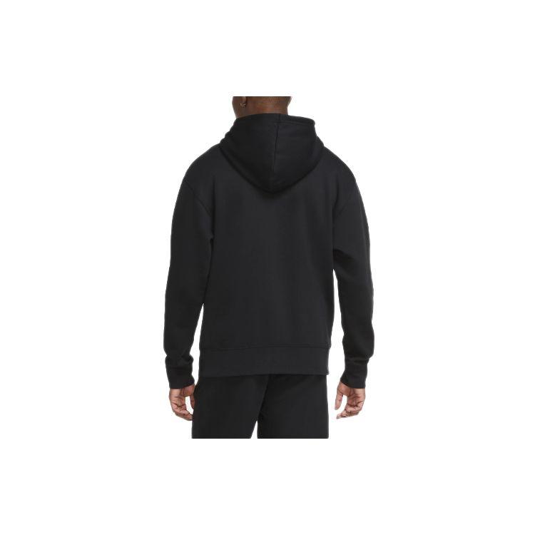 Jordan Sport DNA Solid Logo Print Pullover Hoodie Long Sleeve Sweatshirt Men Tops Black CK9568-011