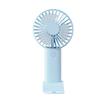 USB Handheld Mini Fan Foldable Portable Neck Hanging Fans 5 Speed USB Rechargeable Fan with Phone Stand and Display Screen