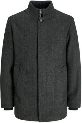 Mantel Jack & Jones Jjeharrison Wolljacke Sn (12258674) dunkelgrau meliert