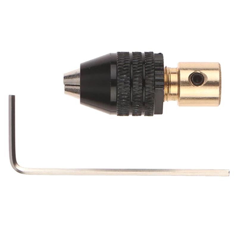 1 Set Mini Chuck Tool Fixture Clamp 2Mm-5Mm Universal Small Electronic Drill Bit Collet Multifunction Micro Electric Drill Chuck