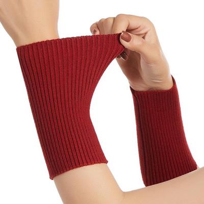 Cashmere Wool Wrist Support: Warm, Breathable, Fashionable Gloves for Men & Women - Thick, Protective Sleeve for Joint & Sport.
