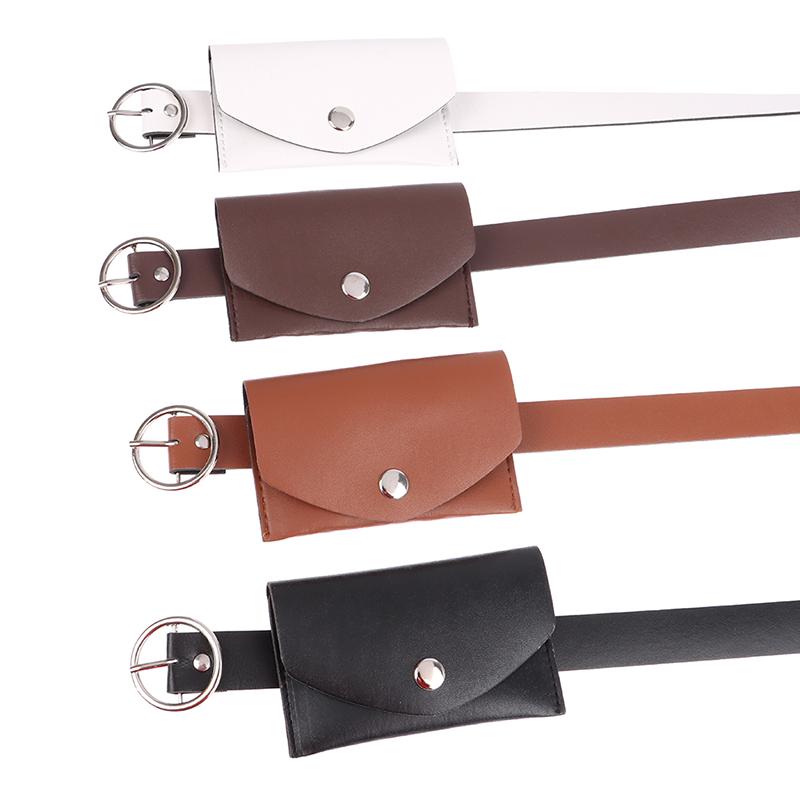 100Cm Waist Belt Adjustable Pu Waist Pack Metal Buckle Wallet Phone Pouch Ladies Decorative Belts Salesperson Work Bag