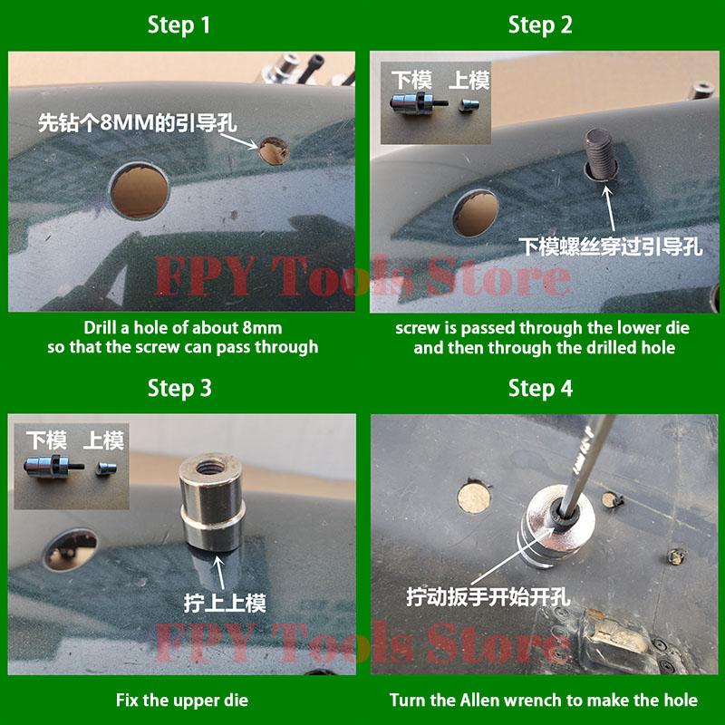 Parking Sensor & Lens Hole Maker For All Cars