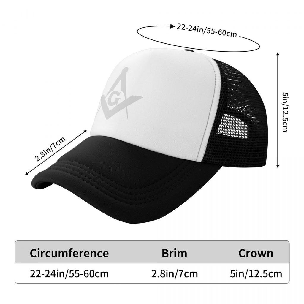 Freemason Masonic Fashion Brand Baseball Cap Breathable Unisex Women Summer Mesh Htas Caps