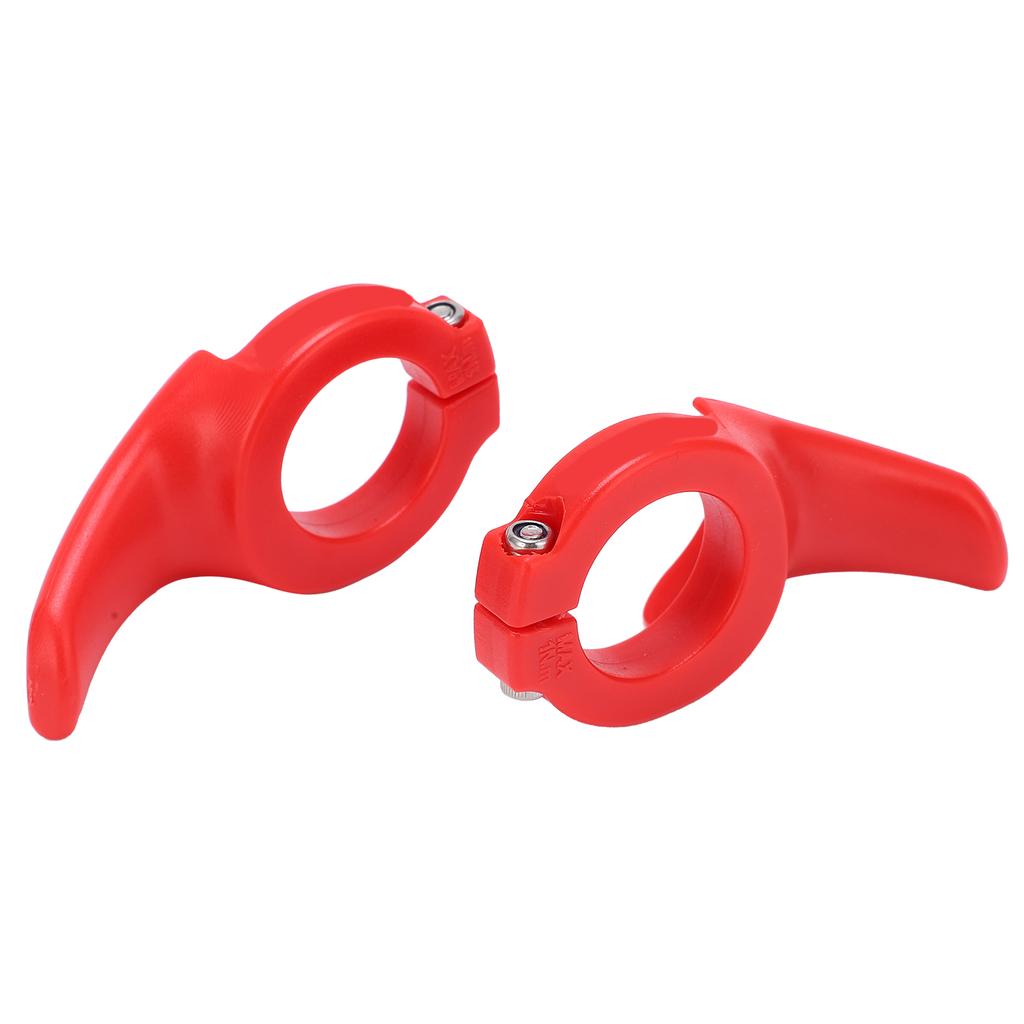 Enlee 1 pár Mini opěrná řídítka na kolo Univerzální prodloužené konce řídítek pro horské koloČervená