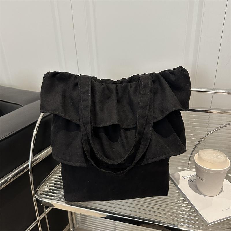 2025 girls spring new pleated ballet style multi-layer skirt design single shoulder portable tote bag super popular