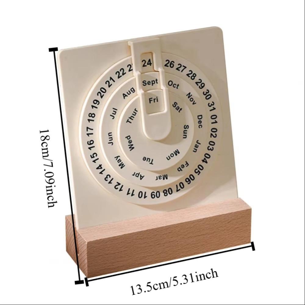Handmade Rotating Calendar Personality Desk Calendar  College Entrance Examination