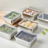 Stainless Steel Crisper Fresh-keep Food Container Rectangle Picnic Bento Tray Refrigerator Freezer Storage Box Restaurant Plate