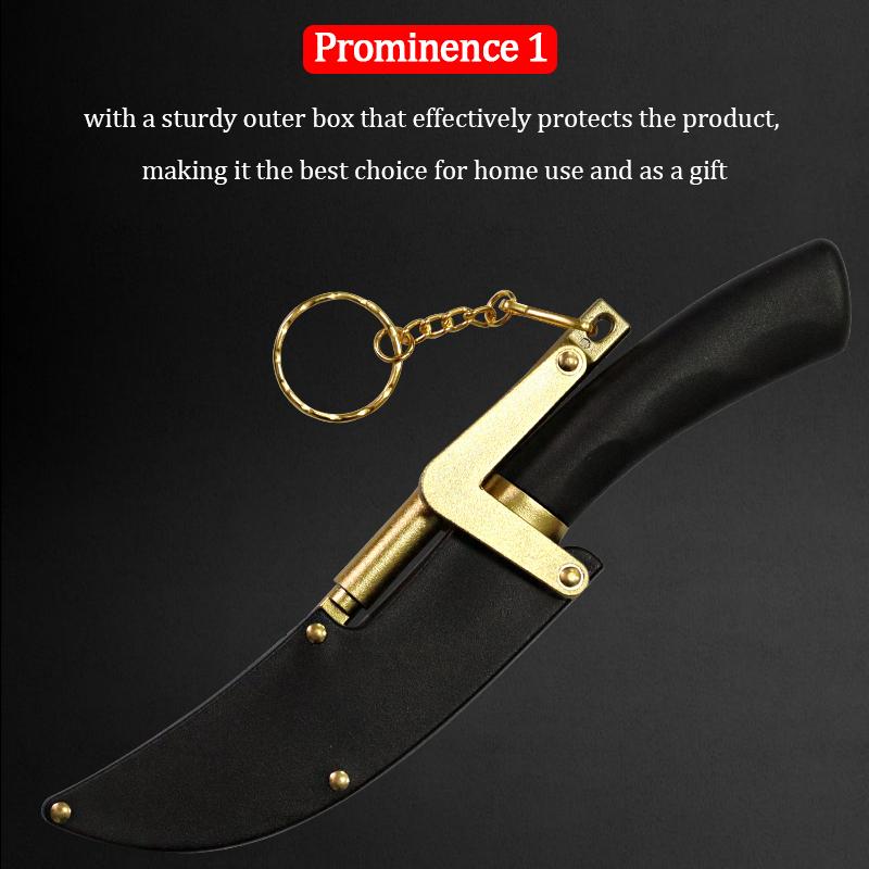 1pc Fruit Knife Household Portable Small Knife BBQ Cleaver Multifunctional Peeler Sharp Kitchen Knives Slicer