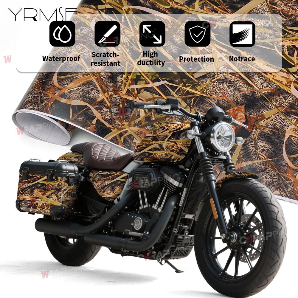Self-adhesive Film for Tank Off-road Vehicles Body Covering Trees Tuning Auto Accessories Bubble-free Motorcycle Adhesive Vinyl