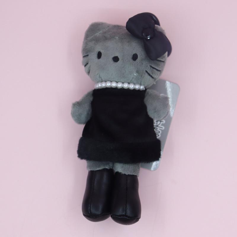 Kt Series Cat Plush Toy Keychain With Short Plush Material For Gifts And Accessories