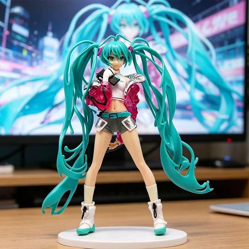 Anime Hatsune Miku Yoneyama Mai Cute Action Figurine Model Desktop Ornament Collectible Toys Christmas Gifts