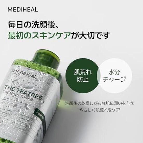 MEDIHEAL TEATREE CALMING TONER Lotion 500ml (Tea Tree) Skin Roughness Prevention Care Moisturizing