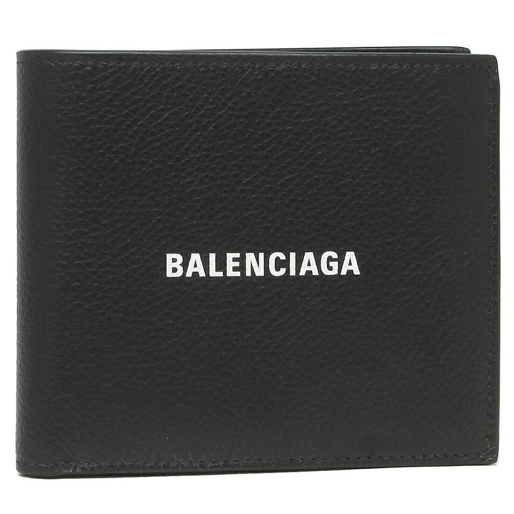 Bifold Wallet Cash BALENCIAGA 594315 1IZI3 CASH SQUARE COIN WALLET [BALENCIAGA] Men's (1) BLACK/WHITE(1090) [Item]