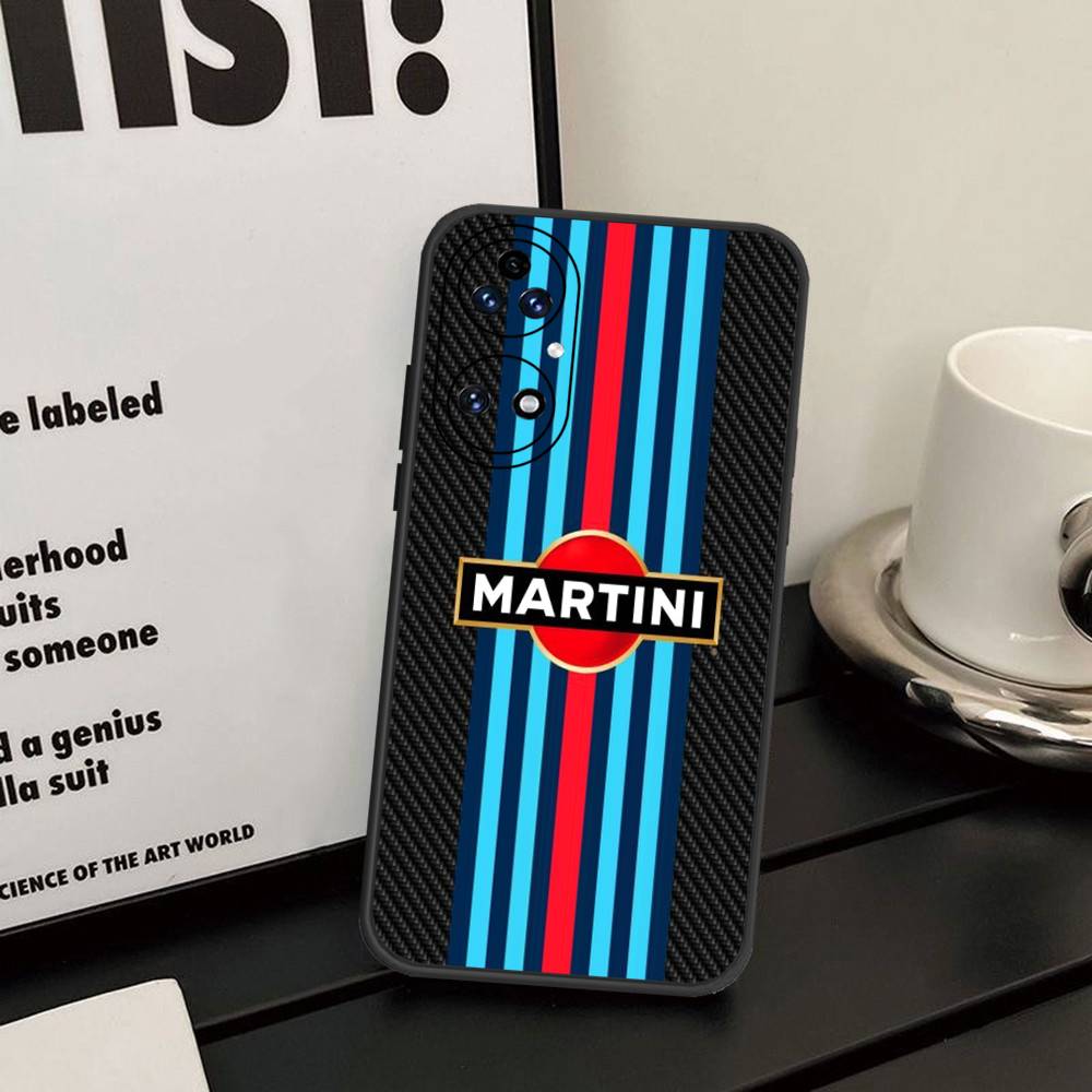 M-Martini Racing Horizontale Streifen Handyhülle Für Huawei P 8 9 10 20 30 40 50 Pro Lite Psmart Honor 10 Lite 70 Mate 20lite