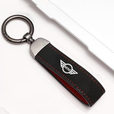 Para BMW mini cooper cooper r56 nevera Cooper JCW R55 F56 R57 R58 R59 R60 R61 Coche Llavero de Ante Anillo de Llave de Aleación de Zinc Accesorios