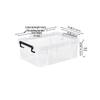 Shixun Thickened Transparent Under-Bed Storage Box