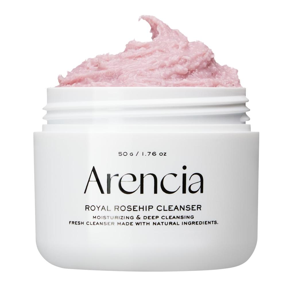 Arencia Fresh Mochi Soap "Royal Rosehip" 50g / Korea / Facial Cleanser / Moisturizing / Exfoliating / Pore Care