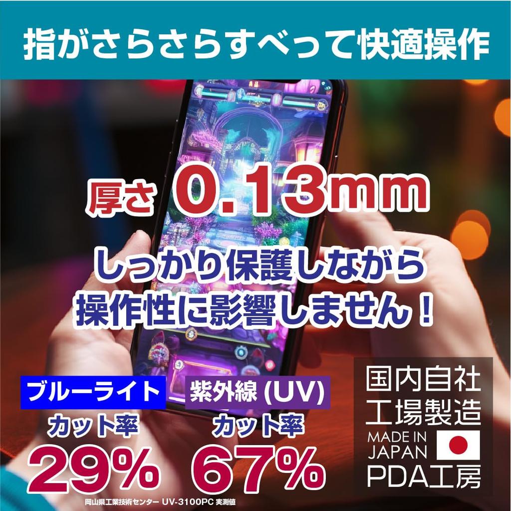 PDA Kobo YAMAHA DM7 Compatible PerfectShield Plus Protective Film Touch Reduction of Reflection Made In Japan [For Screen] Anti-Fingerprint