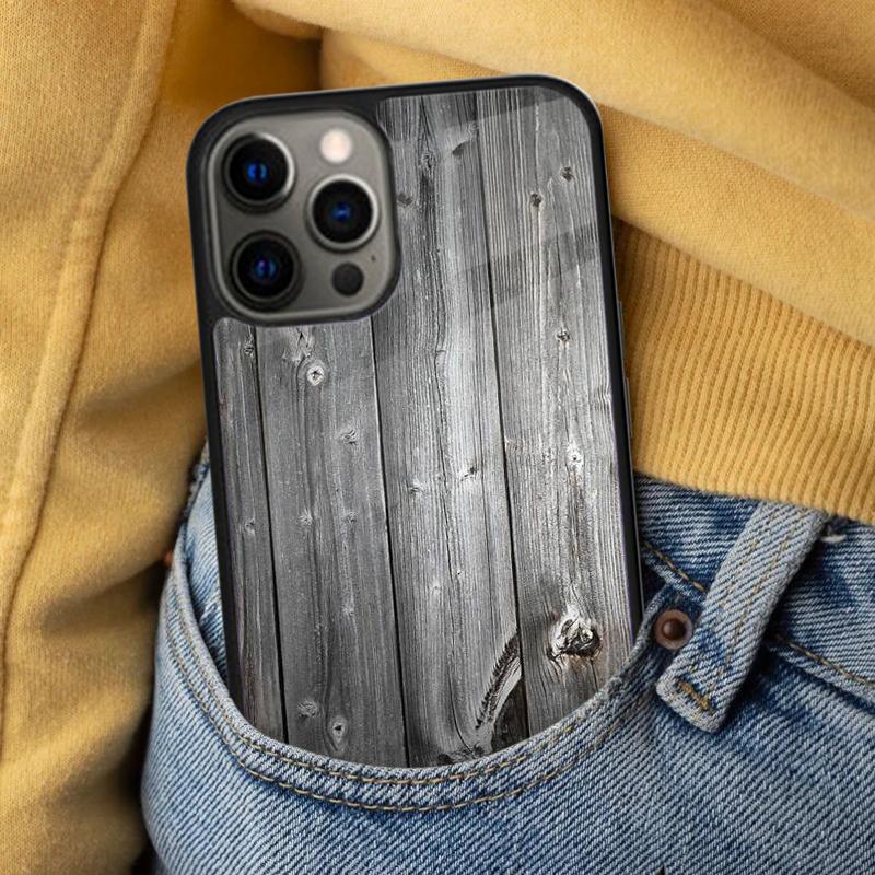 Wood Wooden Design Soft Phone Case for iPhone 17 Air 16e Pro max 15 Pro 13 14 Plus 11 12 MagSafe Magnetic Coque