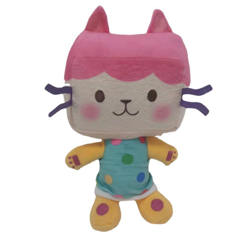 25cm Gabby Dollhouse Plush Toy Mercat Cartoon Stuffed Animals Mermaid Cat Mermaid Plushie Birthday Gifts