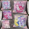 Cute M-Menhera C-Chan Girl Pillow Case For Sofa Decor Car Office Room Printing Cushion Cover Decorations and Protector