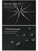 PARACHASE 135cm Super Large Automatic 3-Fold Umbrella, Flat Handle, Korean Style, Business Umbrella for Men