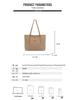 2025 Autumn/Winter Women's Trendy Tote: Casual, Spacious, Distinctive Shoulder Handbag