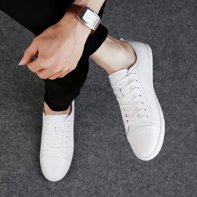 Sapatos Casuais Masculinos Tênis Brancos Couro Genuíno Sapatos Masculinos Sapatos Mocassins Clássicos Masculinos Leves Confortáveis Sapatilhas Moda Masculina