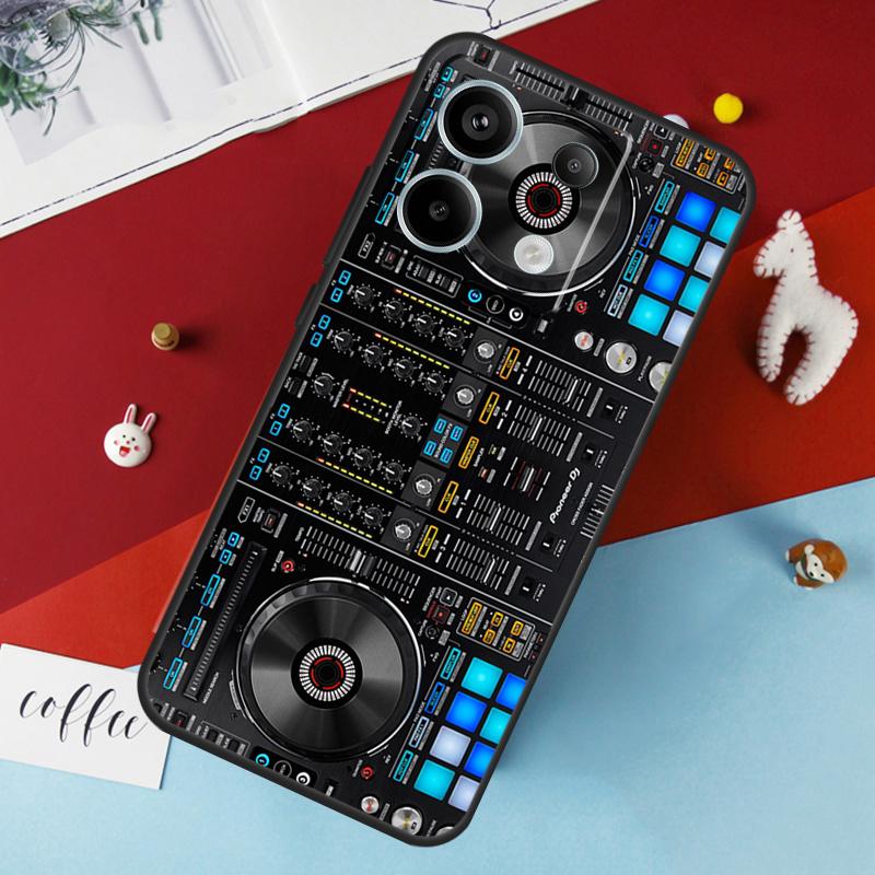 Etui na kontroler DJ mikser do muzyki elektronicznej dla Xiaomi Redmi 13C 12C 10C 9C 10A Redmi Note 11 9 10 12 13 Pro 9S 10S 11S 12S Pokrowiec