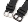 Resin Rubber Replacement Watch Band for Casio DW-290 DW-340 AD-300 Men Black Sport Waterproof Silicone Bracelet Strap 19mm