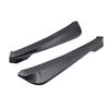 Rear Bumper Lip Splitter   Car Side  Fins Body Lip Spoiler Chin Skirt Protector, Black