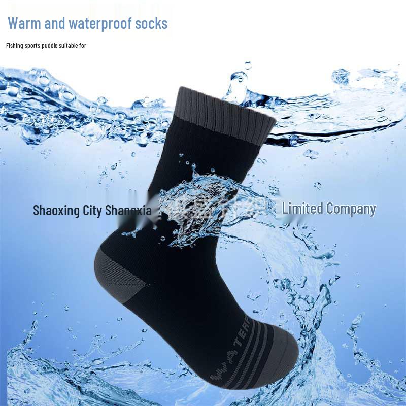 Waterproof Breathable Outdoor Socks for Camping, Skiing, Hiking, and Diving