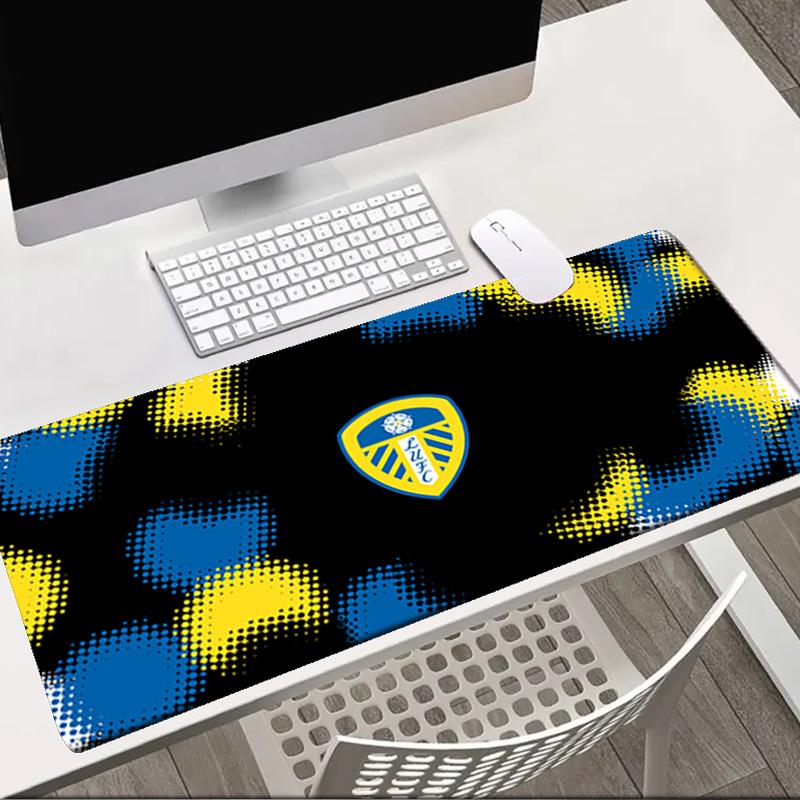 Leeds United Crest Legacy Mouse pad Office Desk Mat, Gaming Mouse Pad Mousepad, keyboard pad,Heavy-Duty Non-Slip Rubber Backing, Gift