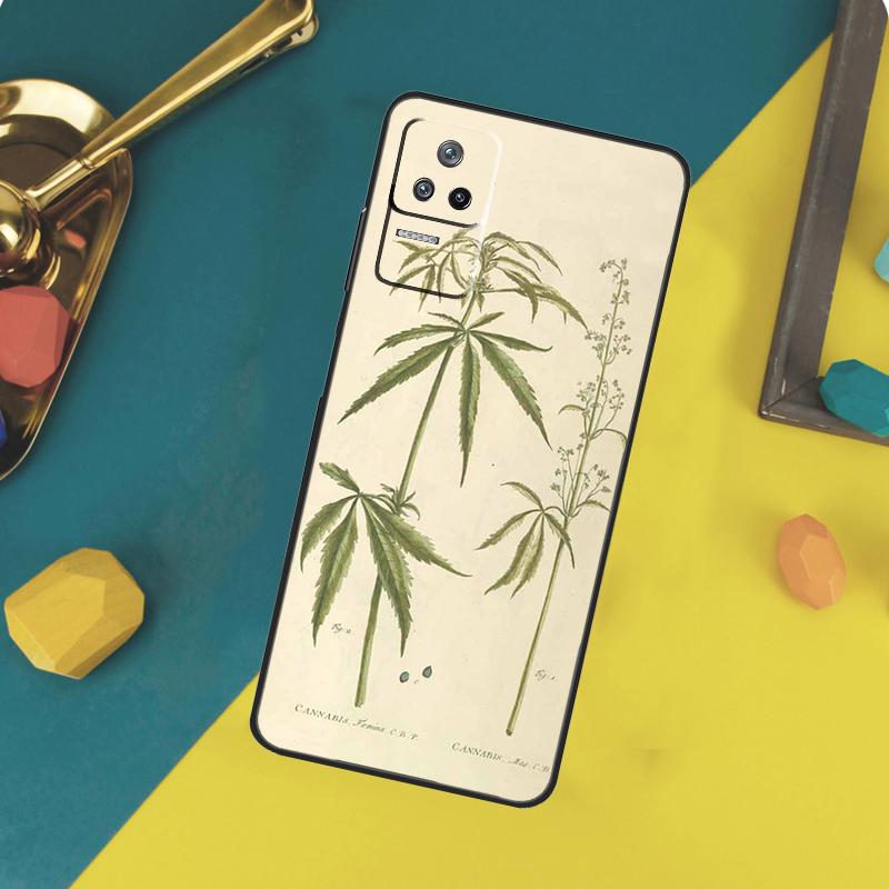 

Ботанические рисунки Цветы Растения Чехол Для Xiaomi 15 14 13 Ultra 11T 12T 13T 14T Pro POCO X7 Pro X3 X5 X6 F5 F6 M6 Pro Funda Xiaomi 14T Pro
